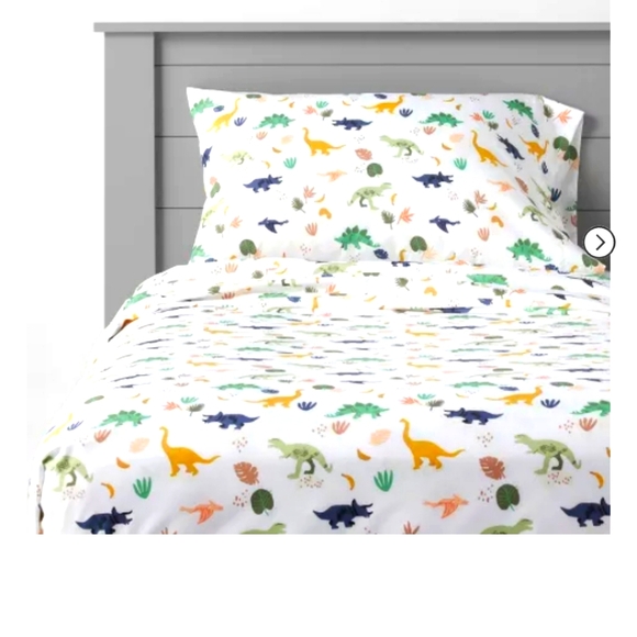 Dinosaur print microfiber kids sheet set by Pillowfort Target USA full size - Picture 3 of 3